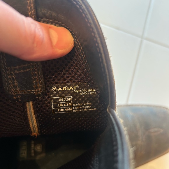 Ariat men’s cowboy boots - Picture 4 of 4